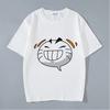 Naruto Mobile Game Duel Arena Emotes, Taunting Head-Patting Anime Couple T-Shirts, Summer Base Layers