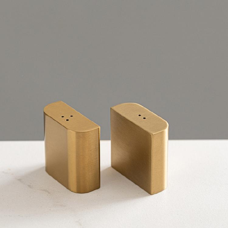 2 st Kryddströare Rostfritt Stål Salt Peppar Dispenser Kryddbehållare för Restauranger och Utomhusmatlagning