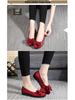 Women's Black Polyurethane Lazy Loafers - Lightweight, Comfortable, Flat Bottom Shoes