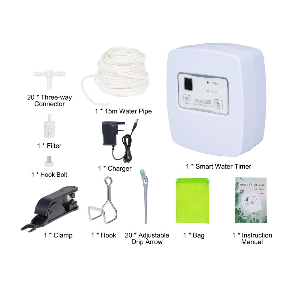 Smart Watering System WIFI Remote Automatic Watering System 1 4 Gear Adjustable Water Pressure Intelligent Timing Built