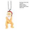 Funny Naked Santa Claus Christmas Ornaments Naughty Acrylic Xmas Tree Hanging Decoration Gag Gifts for Holiday Party Supplies