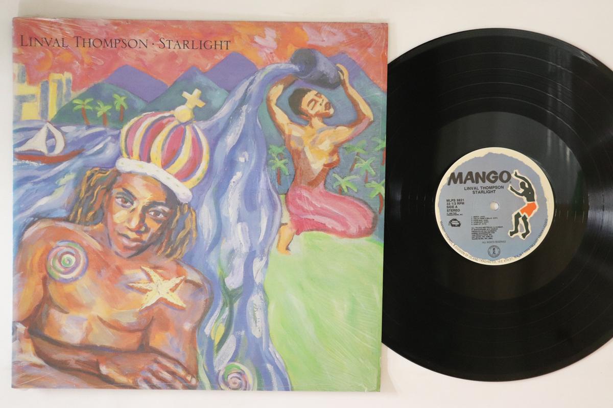 

LP Record LINVAL THOMPSON - Starlight MLPS9821 MANGO 1988 US Reggae, Ska & Dub Used