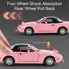 1:24 Mx-5 Toys Cars Alloy Diecast Models With Light Sound Miniature Vehicle Wheel Steering Car Model For Child Adult Gifts