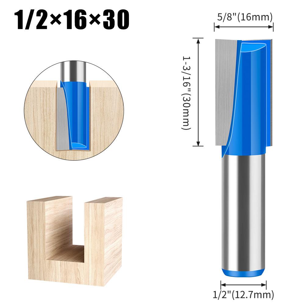 Extended Bottom Cleaning Cutter Diameter 10,16 Trimming Cutter Woodworking Milling Cutter Bakelite Milling Cutter Keyhole Opening Straight Knife
