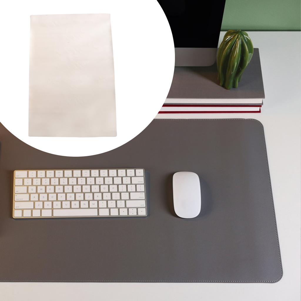 27.6x47.2'' Office Desk Protector Mat Multifunctional PVC Waterproof Mouse Pad Desktop Keyboard Pad Accessory Study Table Cover