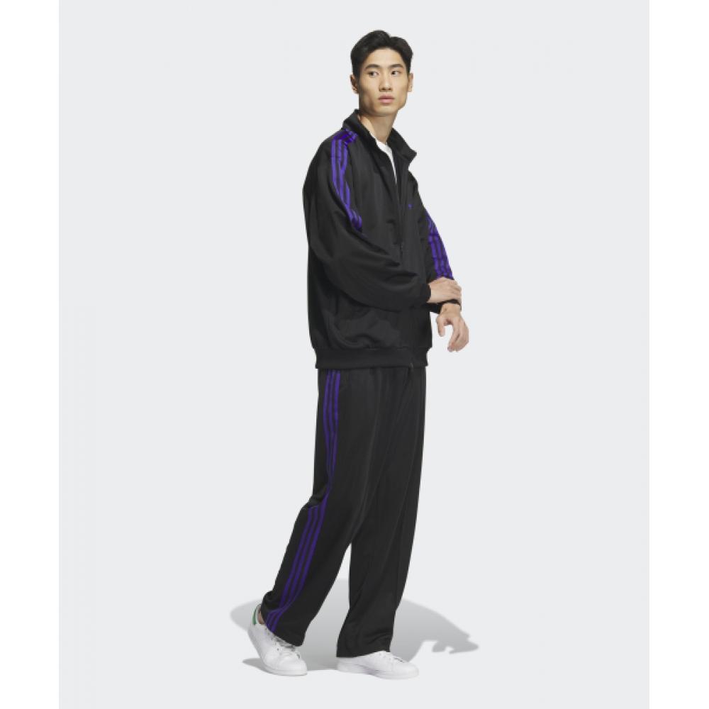 Adidas Bb Track Top   Black  Purple Iz4923