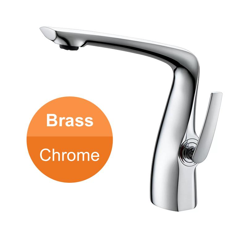 

VGX Luxury Bathroom Faucets Basin Mixer Sink Faucet Gourmet Washbasin Tapware Hot Cold Water Tap Brass Chrome Black Brushed Gold Brass