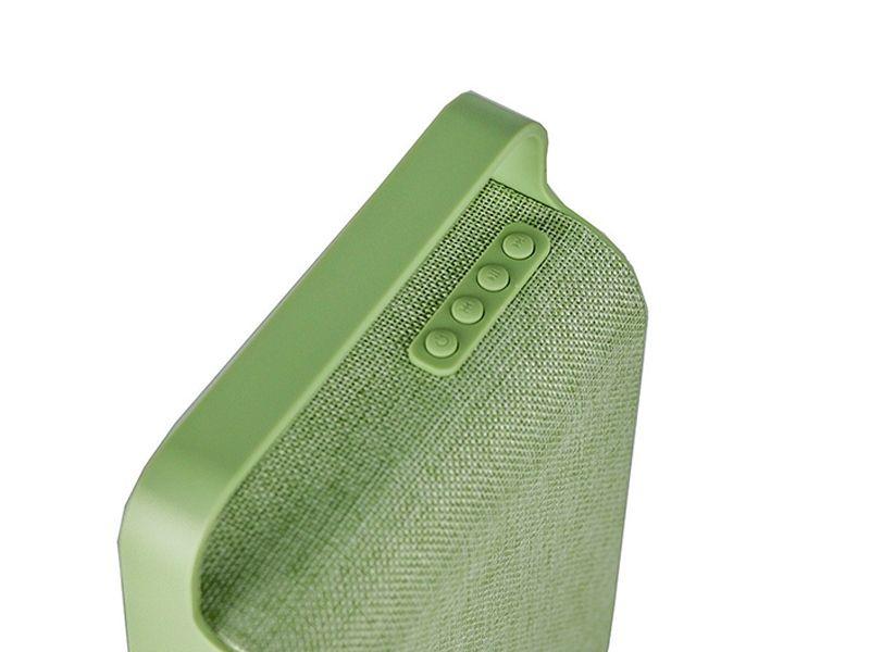 Fashion Fibre Tech Wireless Bluetooth Canvas Speaker Green