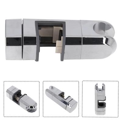 Chrome Douchestang Hoofdhouder met Verstelbare Beugel voor 15mm 30mm Stangen