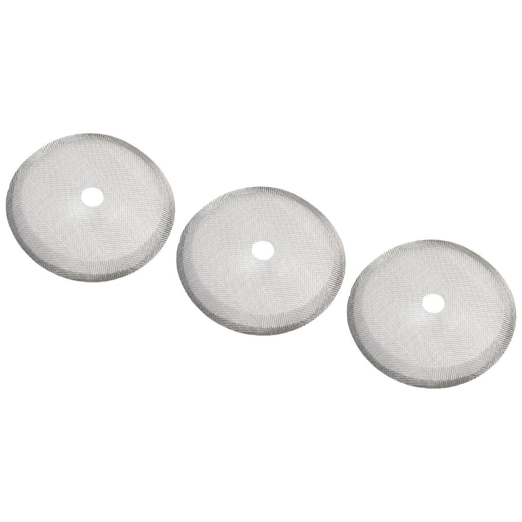 3PCS/set Coffee Press Filters Coffee Accessories For 1000ML 800ML 350ML Silvery