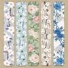 5PCS Creative Flower Magnetic Bookmarks DIY Student Supplies Paper Books Page Marking Interlayer Decorative Bookmarks