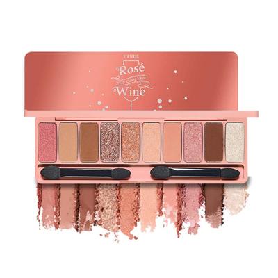 Play Color Eyeshadow Wine Palette Paletka očních stínů [Etude Official] Rosé / 10 barev / (x 1)