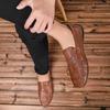 Fashion Hot Sale Loafers Mens Slip on Business Shoes Men Men's Shoes Male Comfortable Driving Shoe Leather Men All-match Casual Shoes