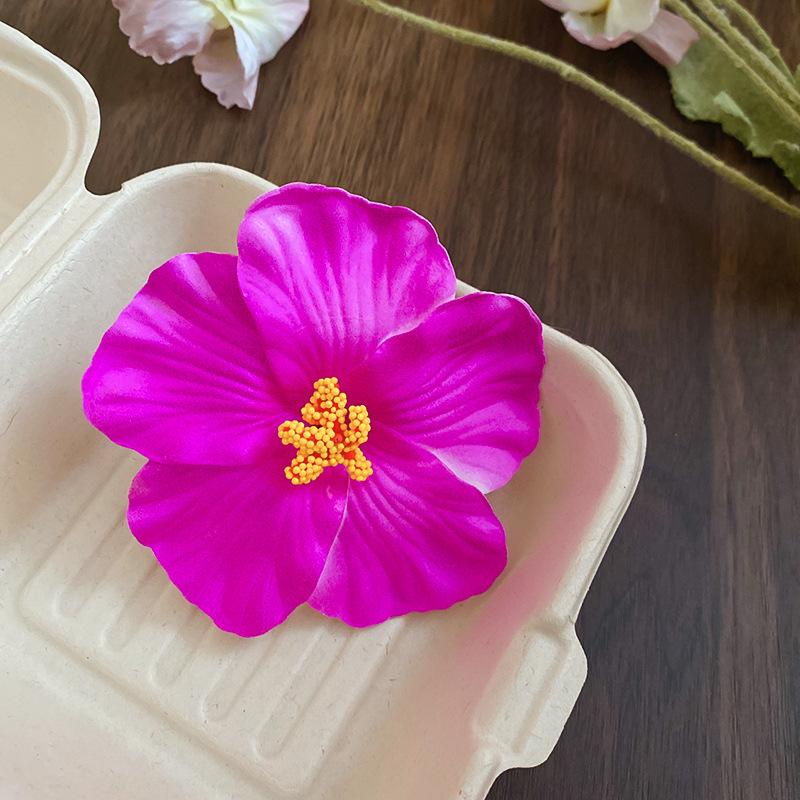 Holiday wind egg flower other side flower grab clip sweet girl bangs side hairpin bohemian hair accessories