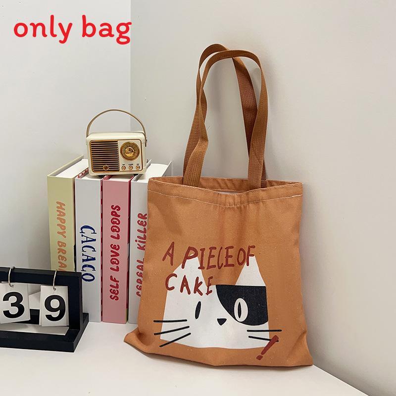 

Милая кошка и клетчатый узор «мальтийская клетка» Студенческая повседневная холщовая сумка для ежедневного использования и уличного стиля