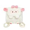 Cute Soft Lamb Plush Cartoon Backpack Curved Shoulder Straps Girls Students