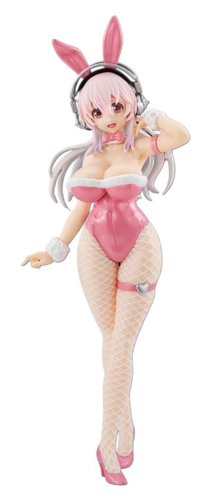 Super Sonico BiCute Bunnies Figure - Pink Ver. - Figure