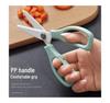 Compact Kitchen Ceramic Scissors for Vegetables
