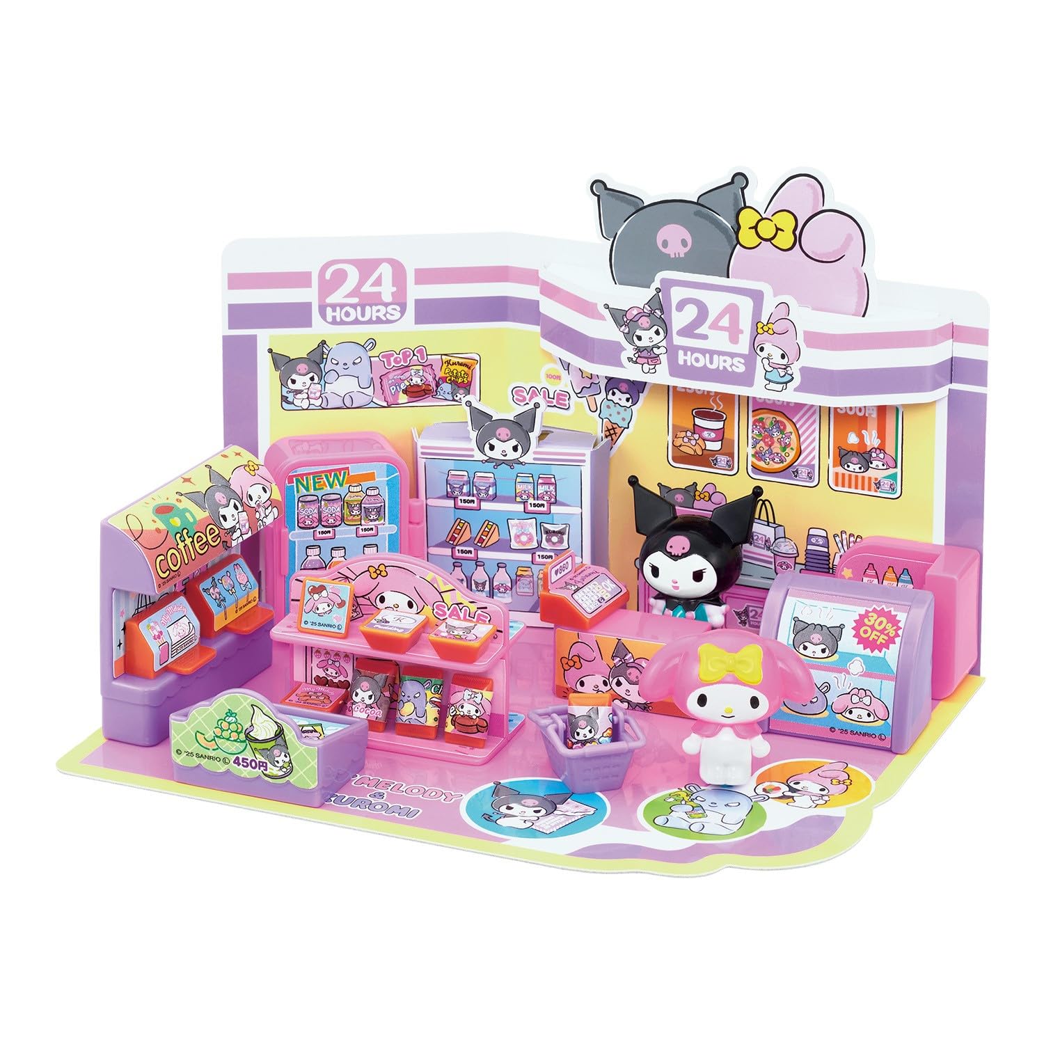 

Sanrio characters Kuromi My Melody Convenience Store [BANDAI] &