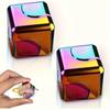 Spielzeug Spielzeug Metallwürfel Rotierender Fingerspitzen Kreisel Fidget Anti Stress Erwachsener Büro Zuhause Reise Tragbarer Spinner Weihnachtsgeschenk Geschenke