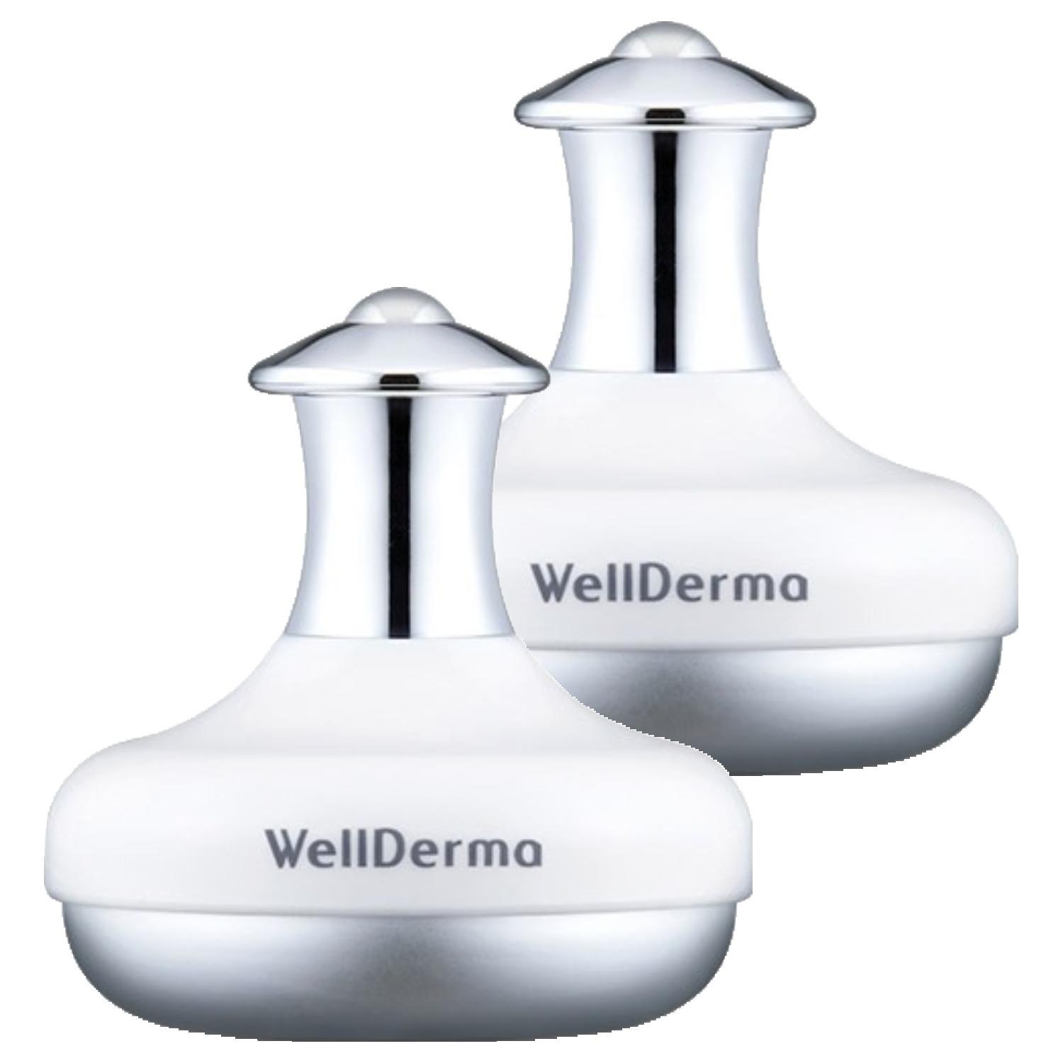 WELLDERMA Face & Eye Cooling Massage Stick Facial Skin Care Tool Mixed Color 2pcs