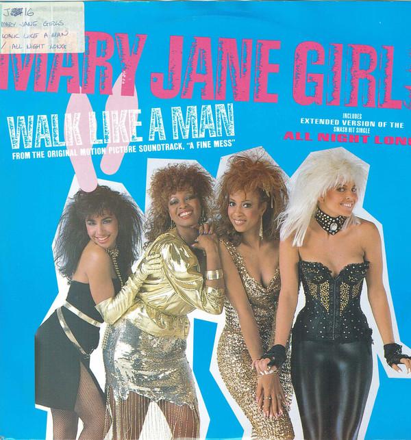 12inch Record MARY JANE GIRLS - Walk Like A Man ZT40796 Motown 1986 UK Soul/Funk Used