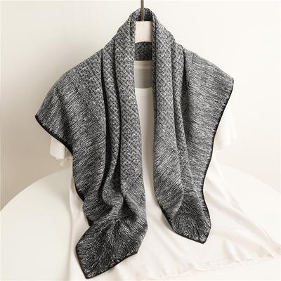 90cm Travel Sunscreen Versatile Large Square Scarf Shawl Headscarf Neck Protection Scarf Decoration For All Seasons
