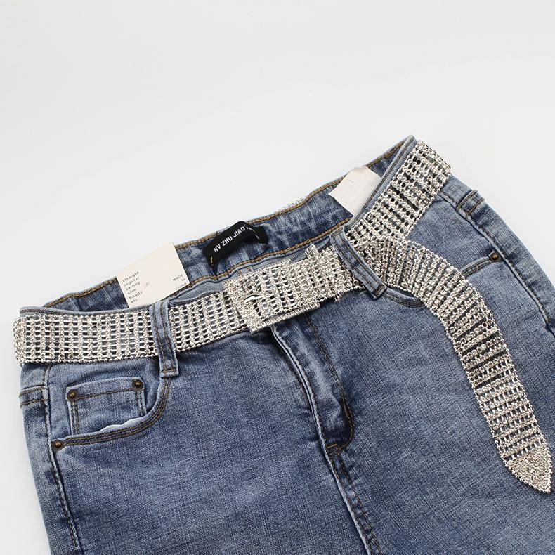 Elegant Body Metal Chain With Sparkling Crystals For Wedding And Prom Looks