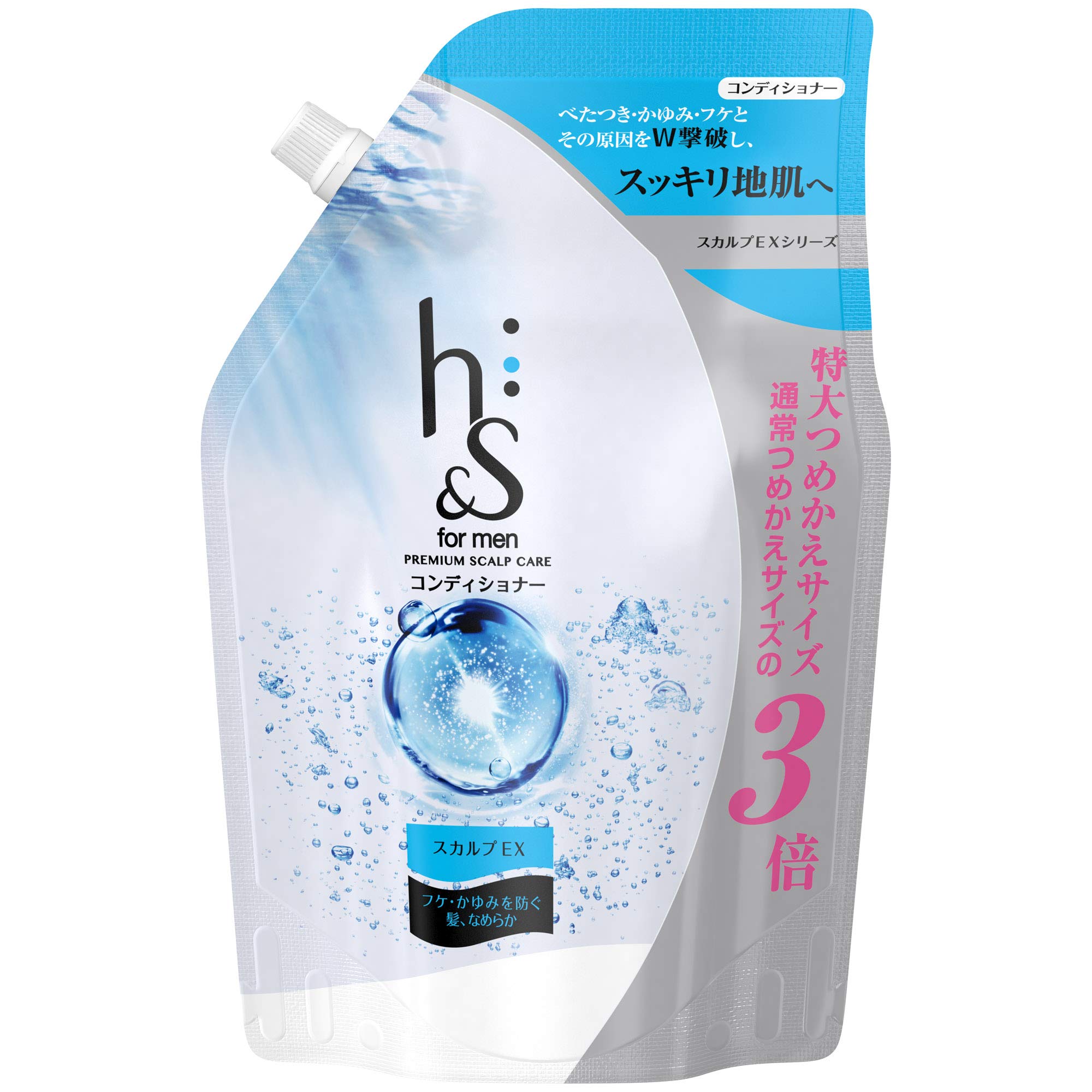 

for men Conditioner Scalp EX Refill Extra Large 900g Treatment Refill [Large capacity] h&s