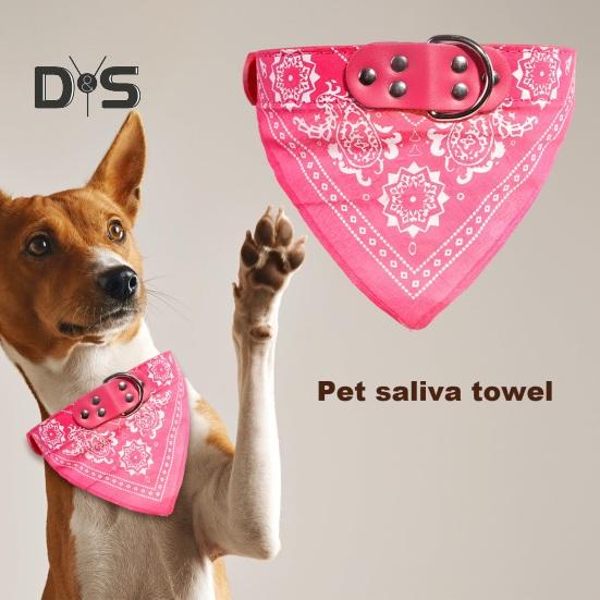 Ręcznik dla zwierząt domowych w stylu etnicznym, trójkątny szalik, regulowany kołnierz bandana dla szczeniąt, psów, kotów, akcesoriów dla zwierząt, prezent