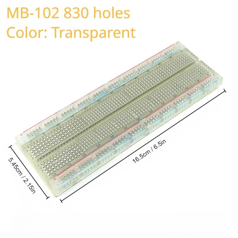 MB-102 830 Point Breadboard Point Solderless PCB Bread Board SYB-120 700 Point DIY Electronic Kit For Arduino