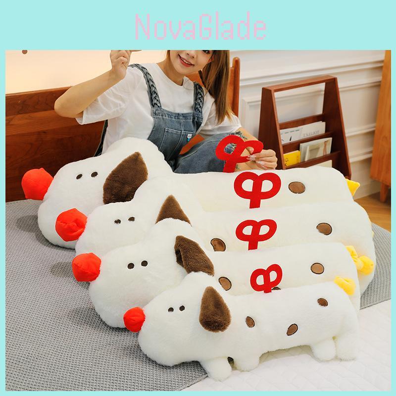 Adorable Plush Dog Toy Soft And Cozy Cuddly Companion With Cute Design Available In Multiple Sizes