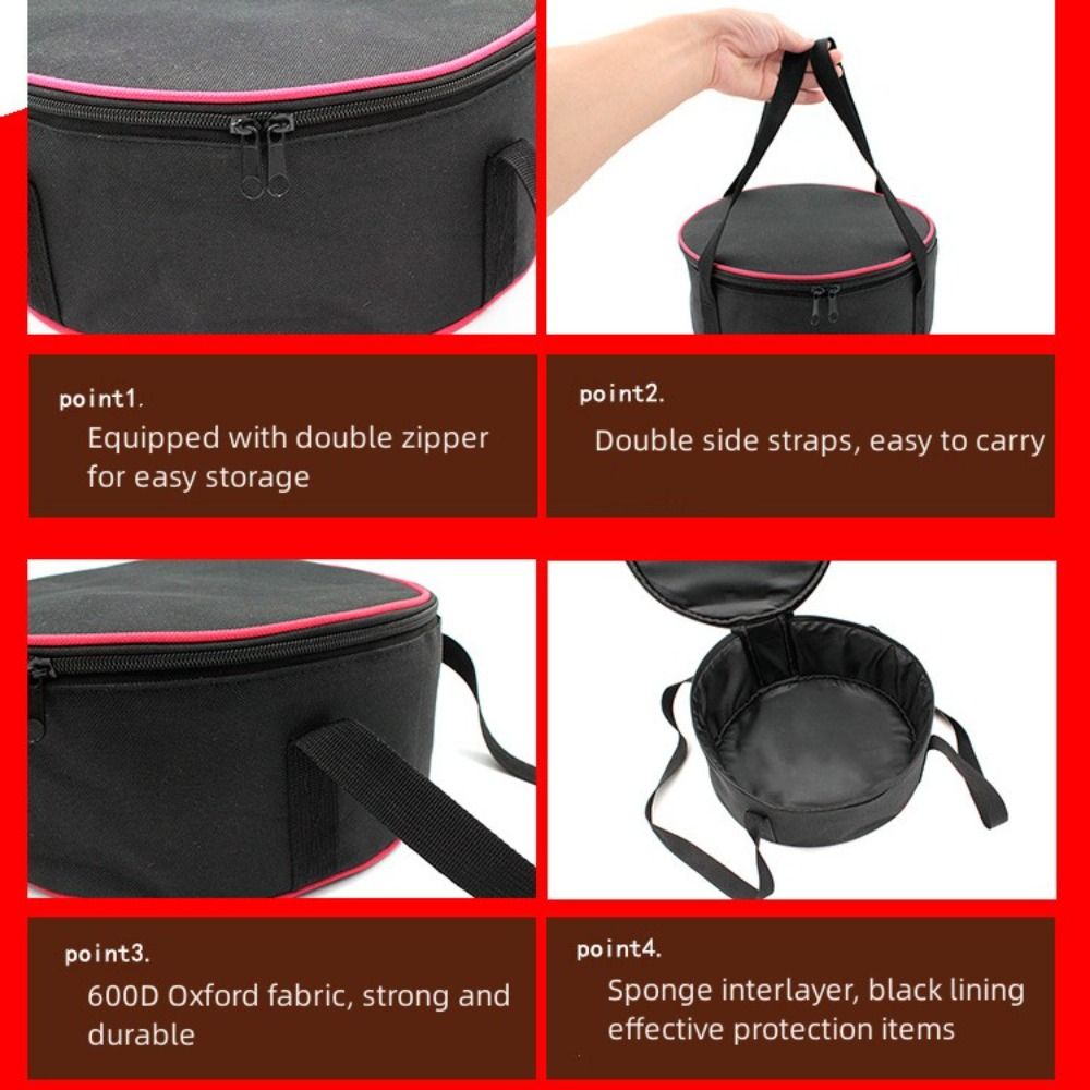 Container Pot Organizer Outdoor Camping Carrying Bag Cutlery Holder Camping Cookware Storage  Case
