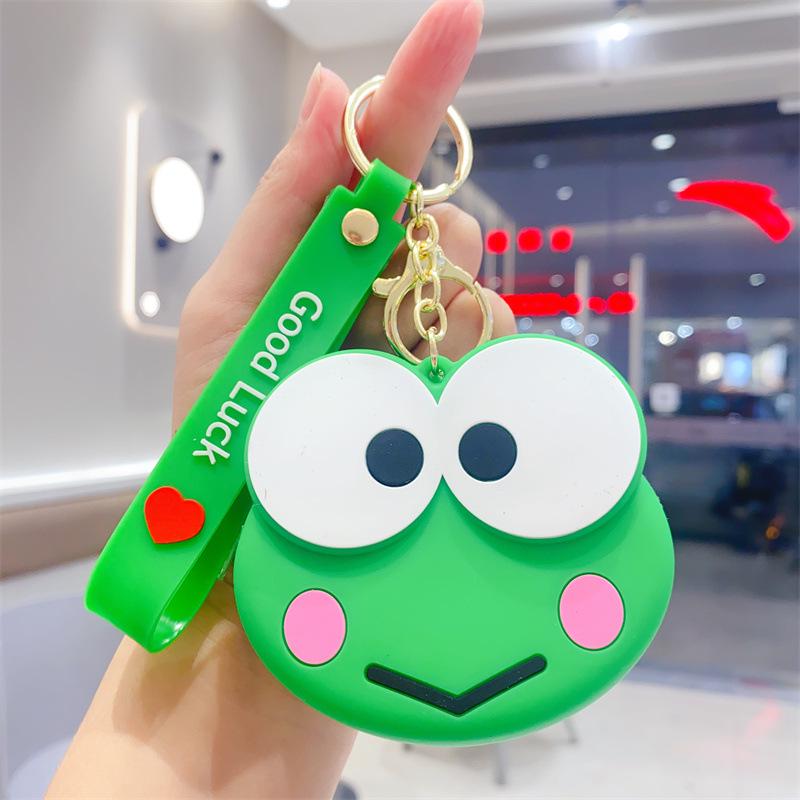 Cartoon Animal Silicone Keychain Bag - Kids' Coin Purse & Toy Pendant