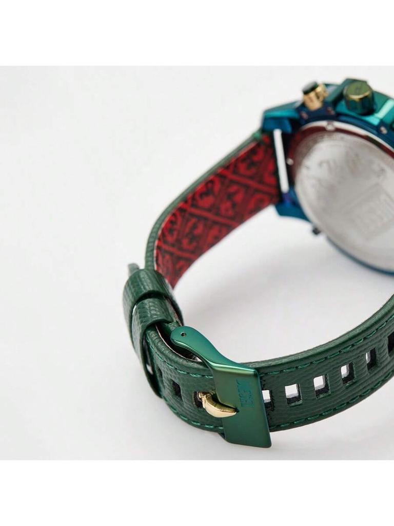 Diesel Men's Quartz Watch Leather Strap 48mm Dial DZ4651