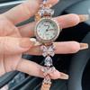 Butterfly Bracelet Watch Women'S Watch With Diamonds Fritillary Full Diamond Watch 88434
