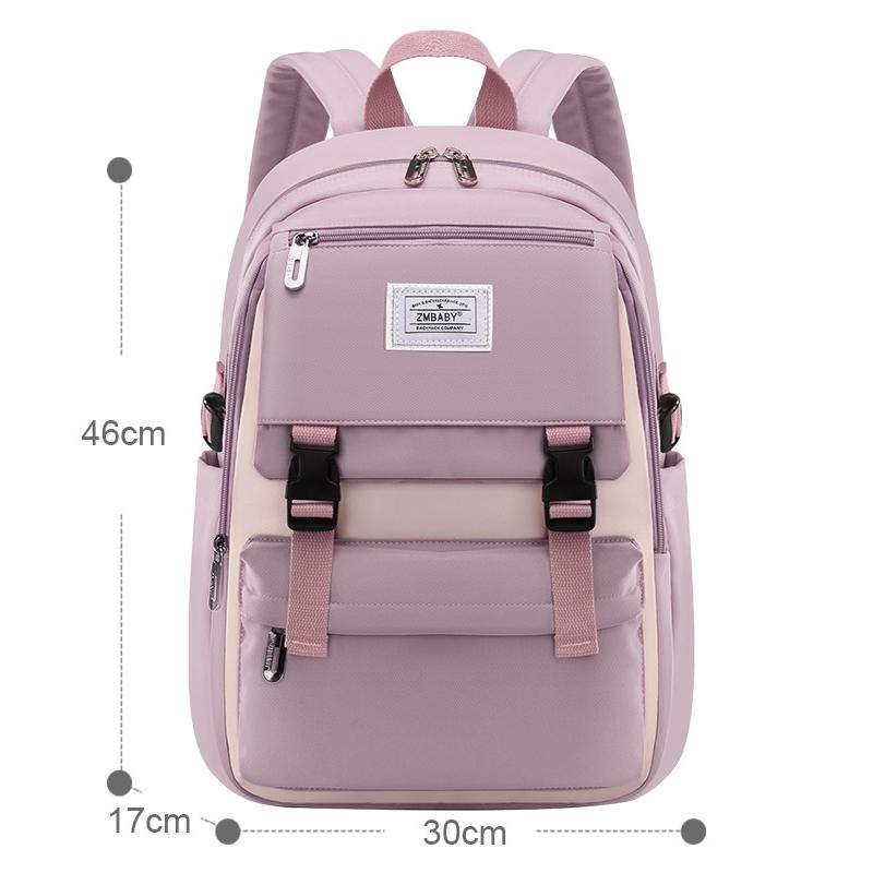 

Новые поступления школьных ранцев для девочек 6-12 лет детский рюкзак легкий водонепроницаемый детский ранец для начальной школы светло-розовый