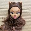 Multi-Joints Movable Doll Body 23cm Monster Bodies Black White Beige Pink Ordinary Skin Tone DIY Doll Heads With Make Up