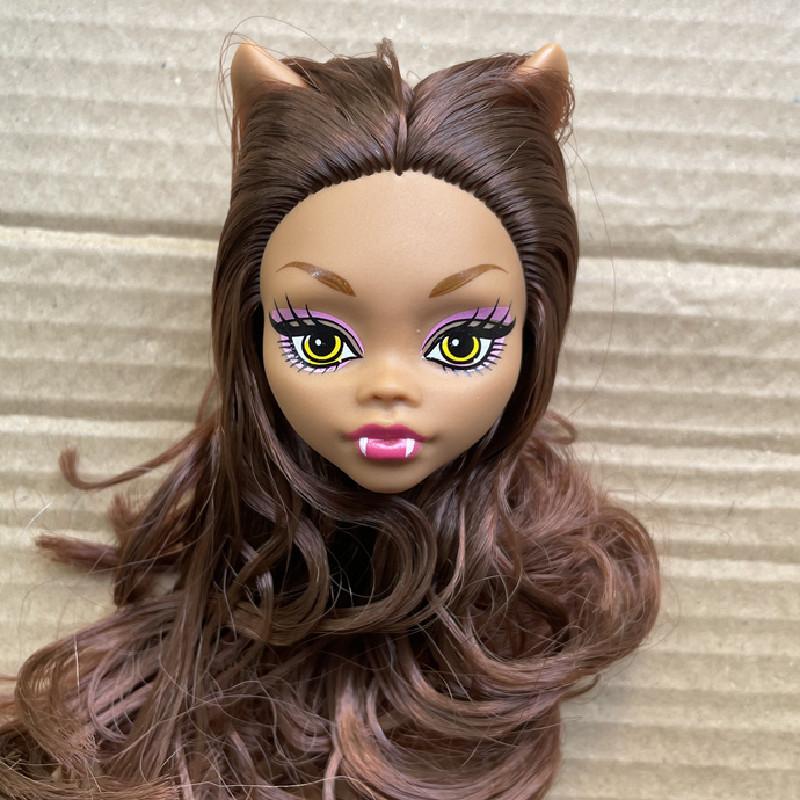 Multi-Joints Movable Doll Body 23cm Monster Bodies Black White Beige Pink Ordinary Skin Tone DIY Doll Heads With Make Up