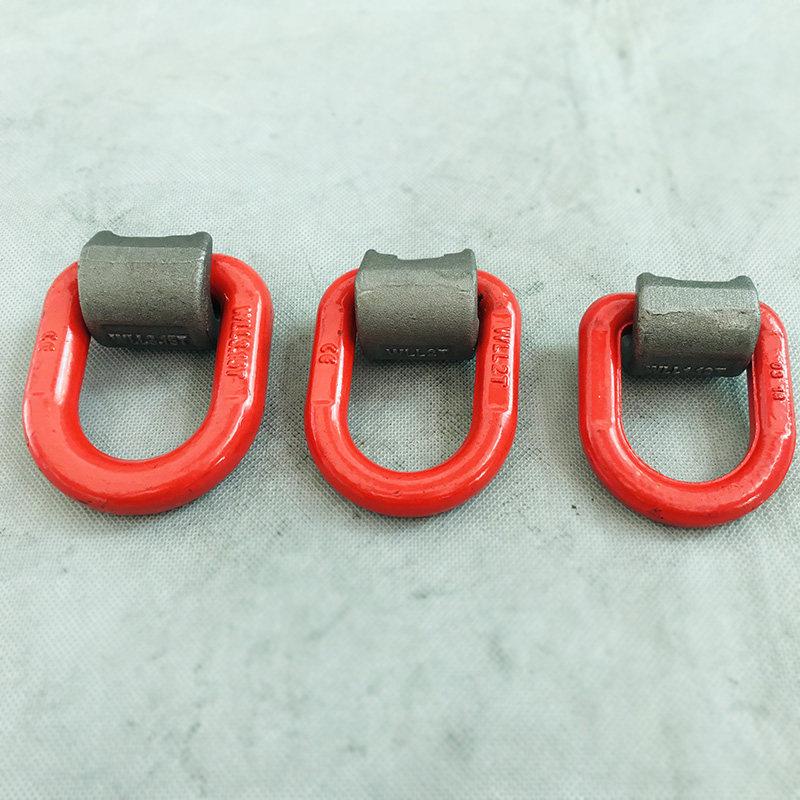 G80 High-Strength Die-Forged D-Ring Lifting Lug for Mold Welding