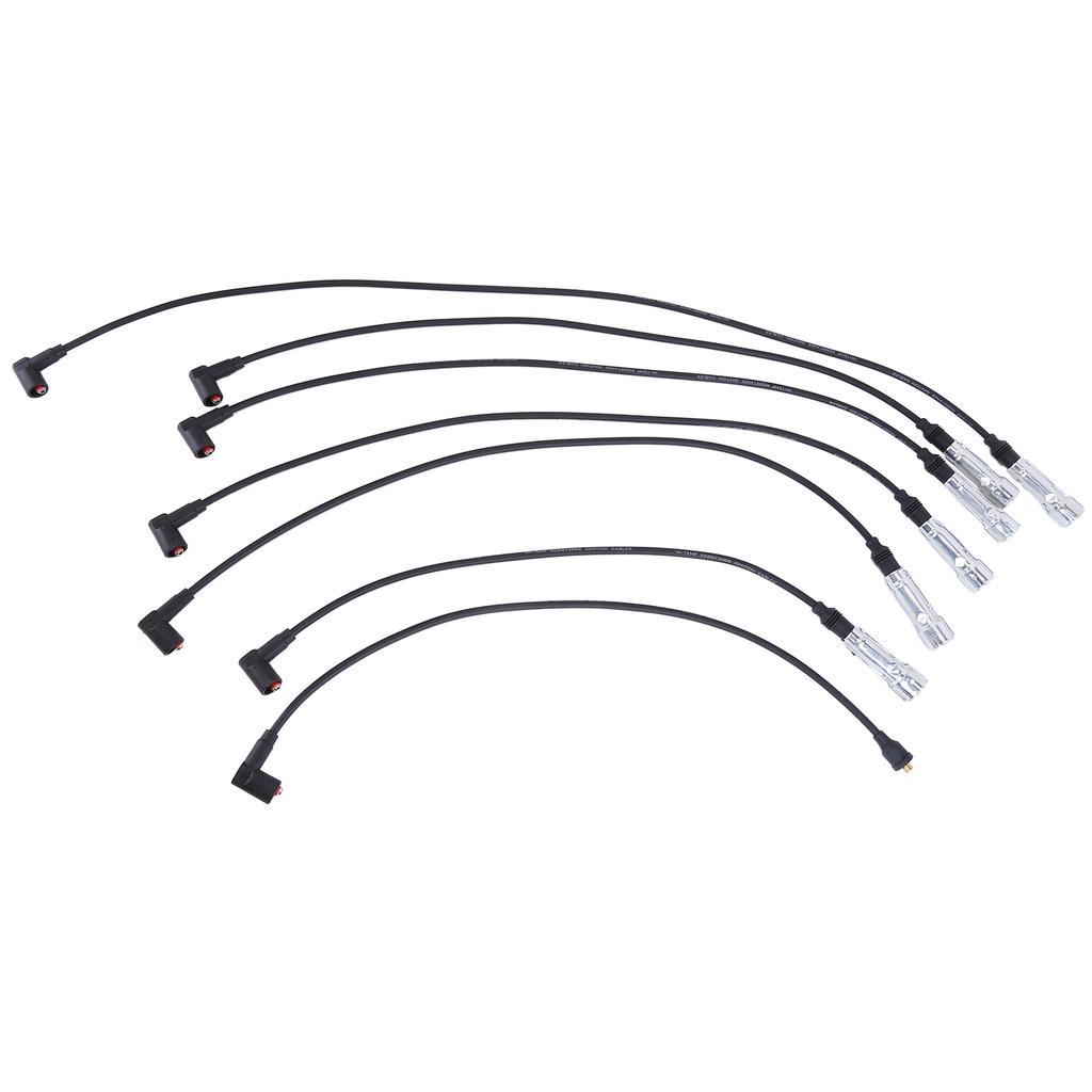 Set cabluri de aprindere 7 bucăți compatibile pentru C123 280 CE Clasa S W116 înlocuiește BR257 ZEF470