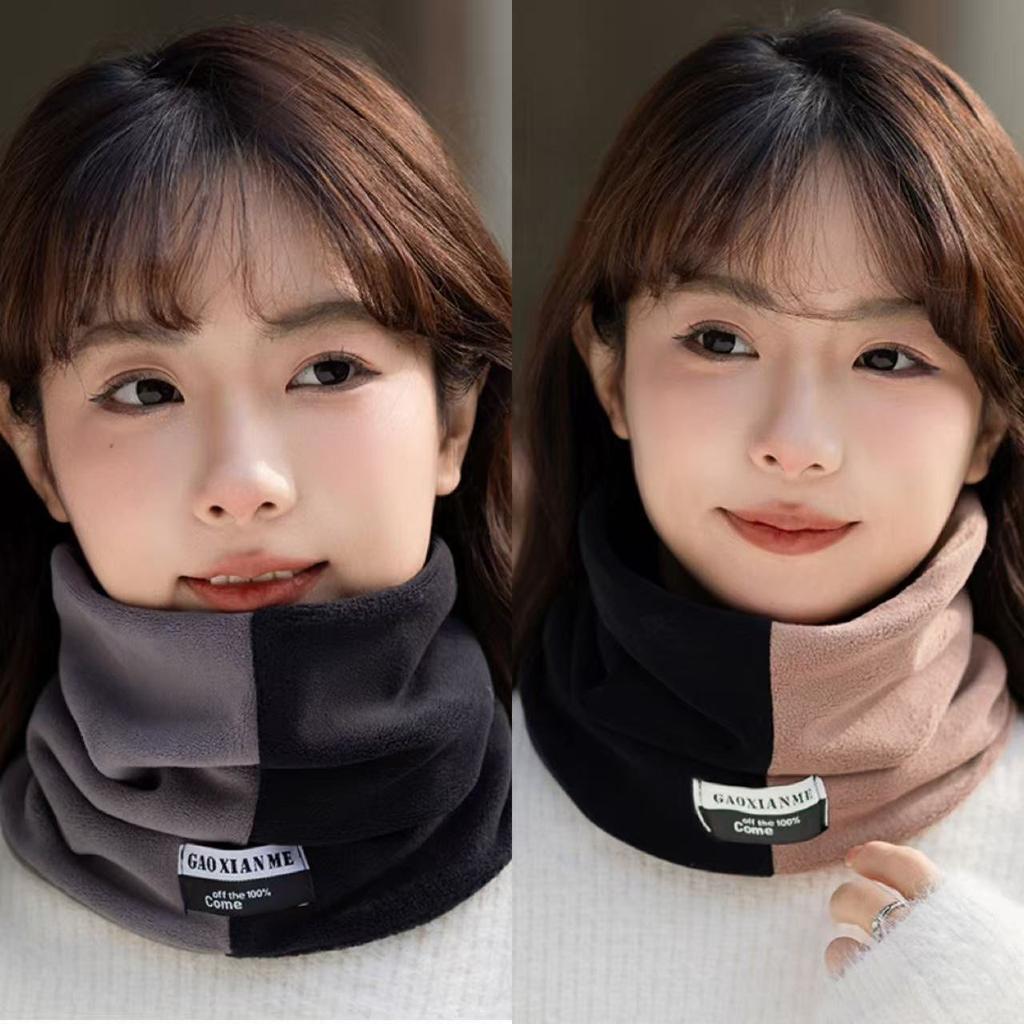 Thermal Fleece Lined Neck Warmer for Women Winter Scarf Face Mask Cold Weather Windproof Cycling Ski Outdoor Sports Gear