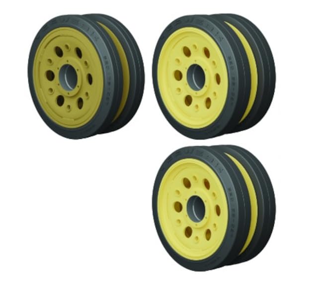 

Lithocraft WW2 German Panzer III StuG III spare wheels 75mm 95mm width Pattern V Plastic model parts LK350050 1/35 & & (6 pieces) (Tank)