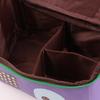 1 Pcs Dopamine Color Cute House Shape Makeup Bag Large Capacity Portable Makeup Storage Bag Cartoon Makeup Handbag