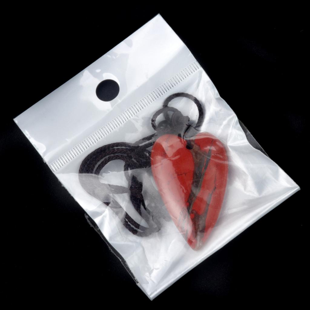 1 Stück Herz-Edelstein-Halskettenanhänger, Reiki-Heilkristall-Quarz-Amethyst-Achat-Stein-Anhänger mit Kette, Halsketten für Frauen, Schmuck, Geschenke, 40 x 25 mm