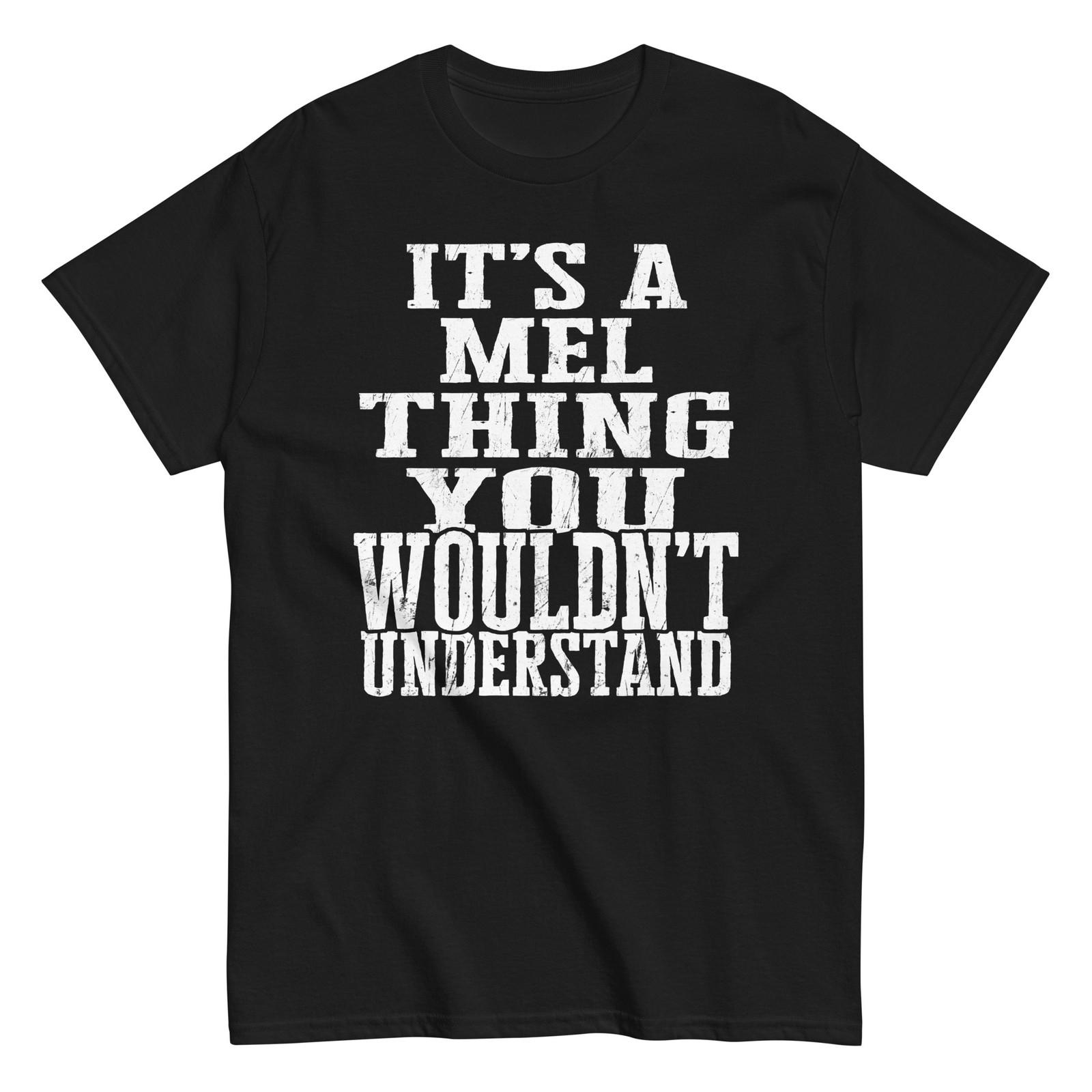 

Its a Mel Thing Family Reunion First Last Squad Name T Shirt S разноцветный