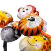 6pcs/lot Animal Head Foil Balloons Lion Monkey Helium Balloon  Jungle Safari Animals Birthday Party Decor Baby Shower Balloin