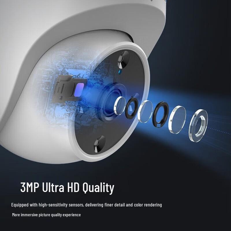 

Ezviz H4 5MP Full-Color Smart Dome Camera (CN version) Camera Only