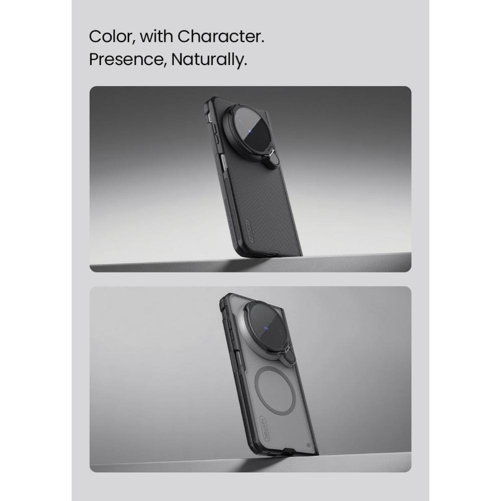 NILLKIN Magnetische Hülle für Vivo X Fold 6 Fold6 TPU + PC Hartrückseite Anti-Fingerabdruck CA4017