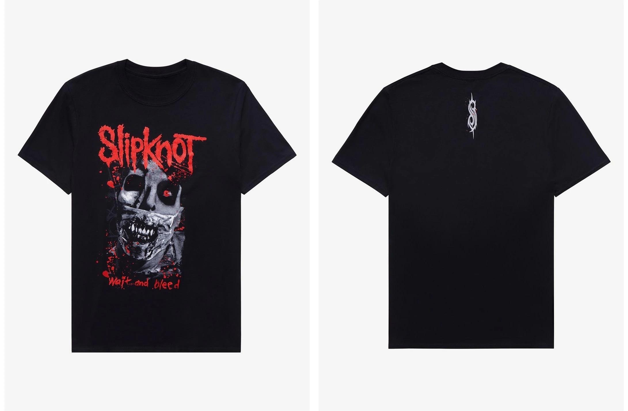 

Slipknot Prepare for Hell Album Poster Graphic Print T-shirt Men Women Loose Casual Oversized Short Sleeved Street Hip Hop Tees 4XL